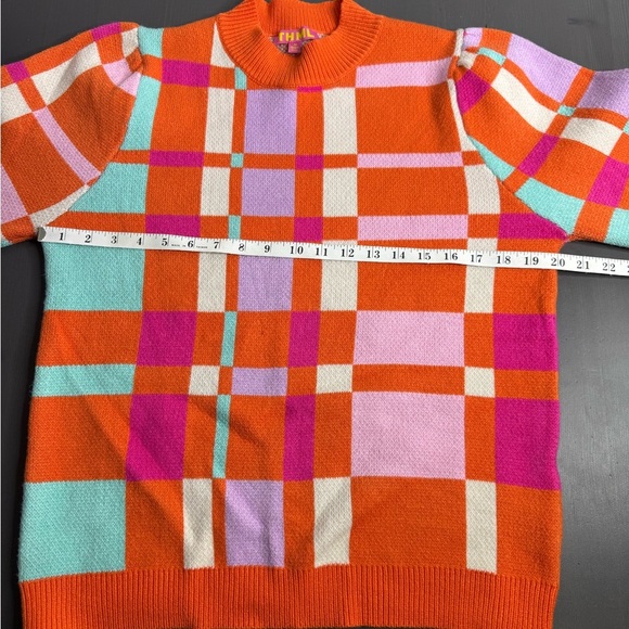 THML Rylee sweater in orange - Picture 6 of 7